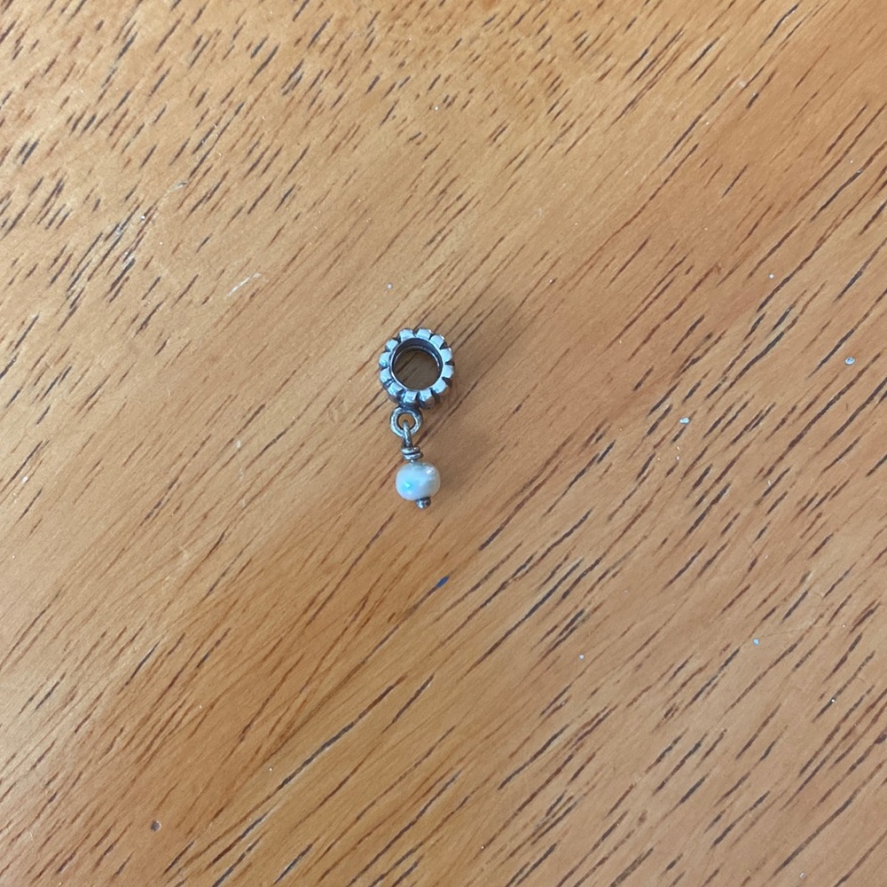 Pandora pearl charm